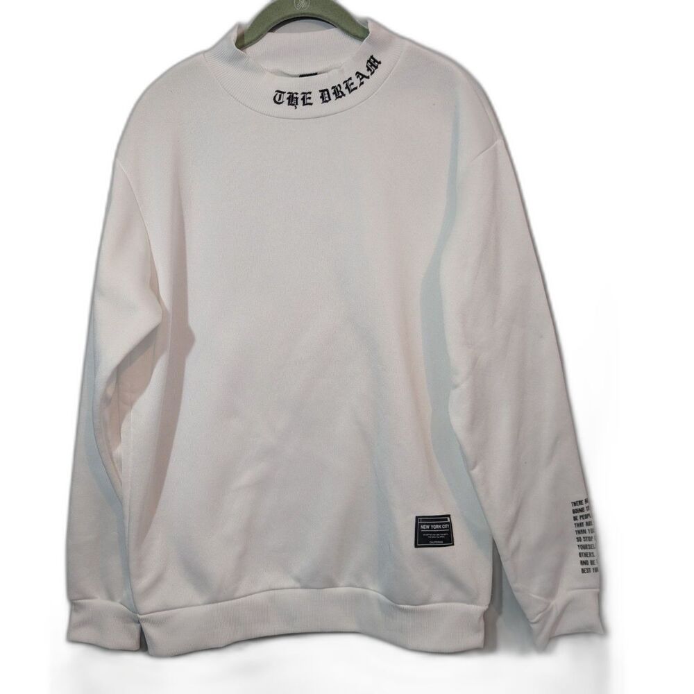 Manfinity Men's Sweatshirt White Size S NWOT